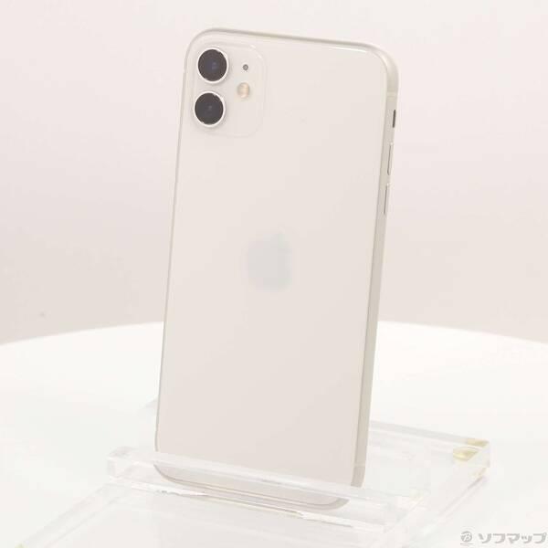 〔中古〕Apple(アップル) iPhone11 64GB ホワイト MWLU2J／A SoftBank〔262-ud〕 | 