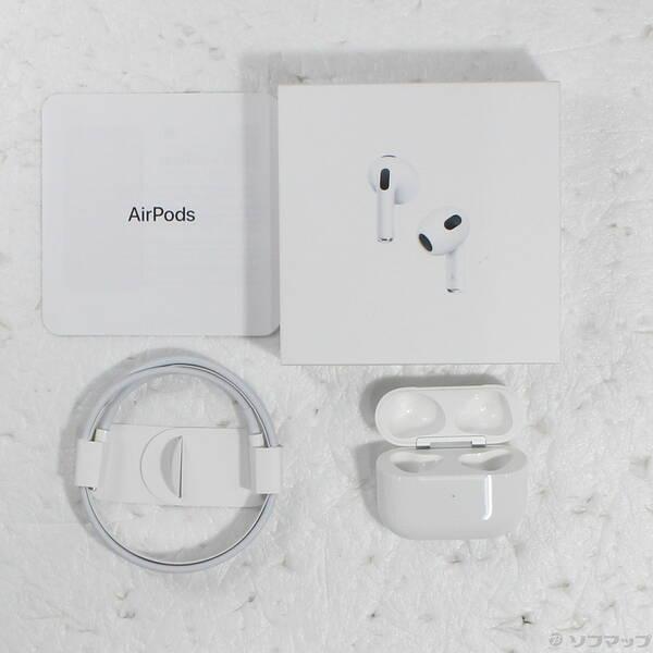 中古〕Apple(アップル) AirPods 第3世代 MME73J／A〔262-ud