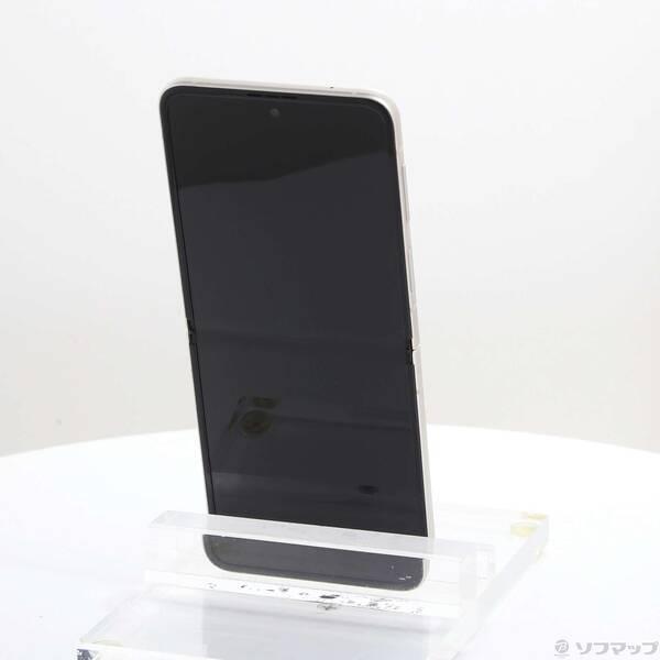 〔中古〕SAMSUNG(サムスン) Galaxy Z Flip3 5G 128GB クリーム SC-54B docomo SIMフリー〔297-ud〕 |  | 02