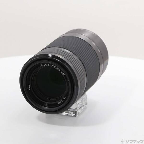 〔中古〕SONY(ソニー) E 55-210mm F4.5-6.3 OSS SEL55210 ブラック (Eレンズ)〔348-ud〕 | 
