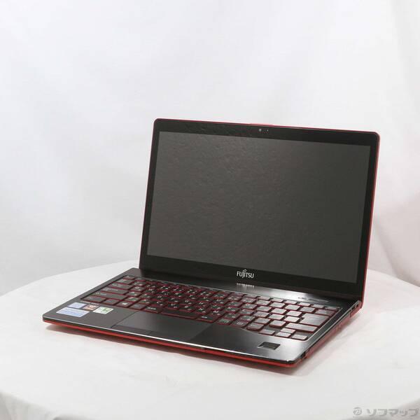 〔中古〕FUJITSU(富士通） 格安安心パソコン LIFEBOOK SH90／X FMVS90XRD1 サテンレッド 〔Windows 10〕〔247-ud〕 | 
