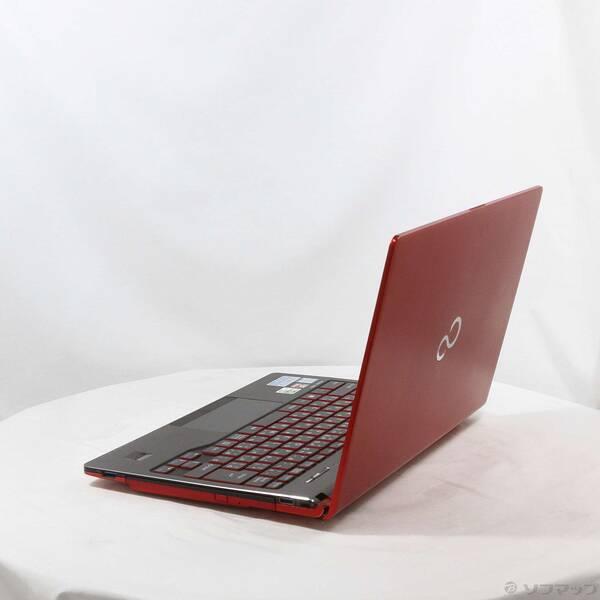 〔中古〕FUJITSU(富士通） 格安安心パソコン LIFEBOOK SH90／X FMVS90XRD1 サテンレッド 〔Windows 10〕〔247-ud〕 |  | 01