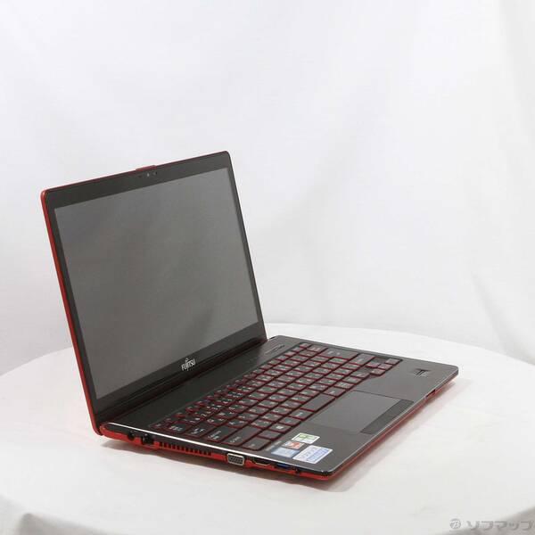 〔中古〕FUJITSU(富士通） 格安安心パソコン LIFEBOOK SH90／X FMVS90XRD1 サテンレッド 〔Windows 10〕〔247-ud〕 |  | 03