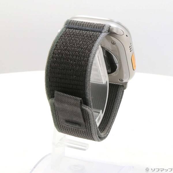 〔中古〕Apple(アップル) Apple Watch Ultra 2 GPS + Cellular 49mm チタニウムケース ブルー／ブラックトレイルループ〔276-ud〕 |  | 02