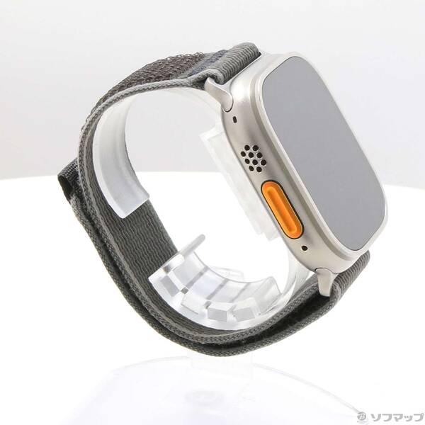 〔中古〕Apple(アップル) Apple Watch Ultra 2 GPS + Cellular 49mm チタニウムケース ブルー／ブラックトレイルループ〔276-ud〕 |  | 03