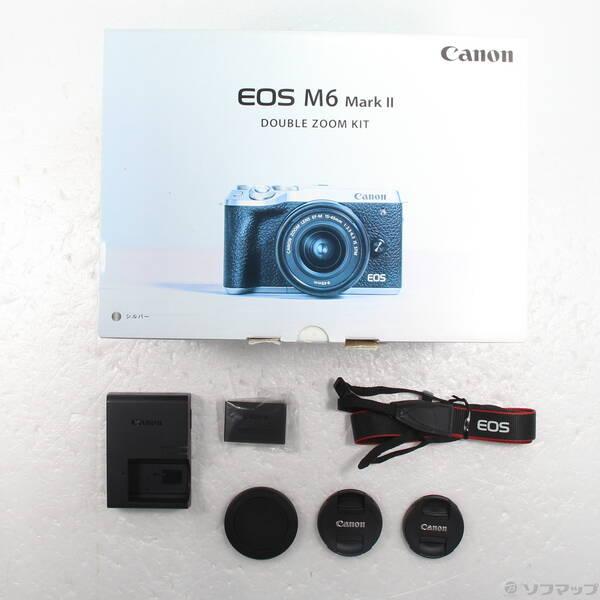 〔中古〕Canon(キヤノン) 期間特価対象品 EOS M6 Mark II ダブルズームキット シルバー〔344-ud〕 |  | 05