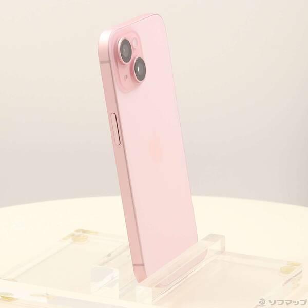 中古〕Apple(アップル) iPhone15 128GB ピンク MTMJ3J／A SIMフリー