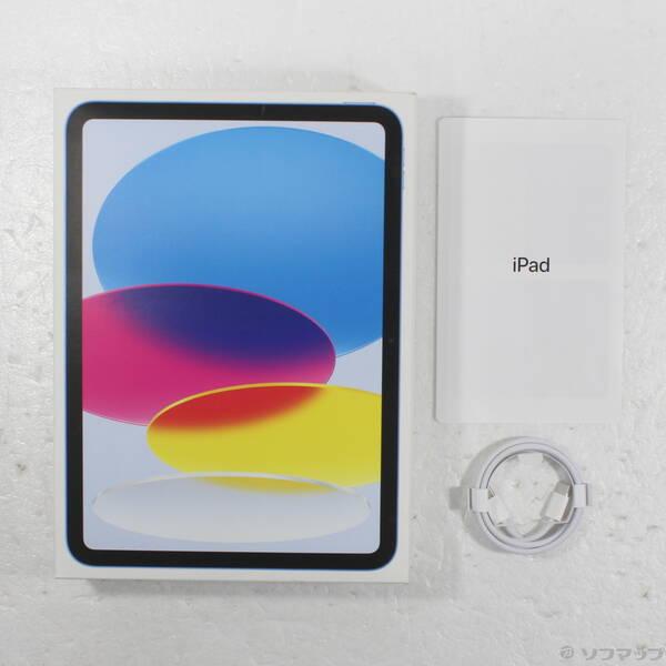 〔中古〕Apple(アップル) iPad 第10世代 64GB ブルー MPQ13J／A Wi-Fi〔262-ud〕 |  | 04