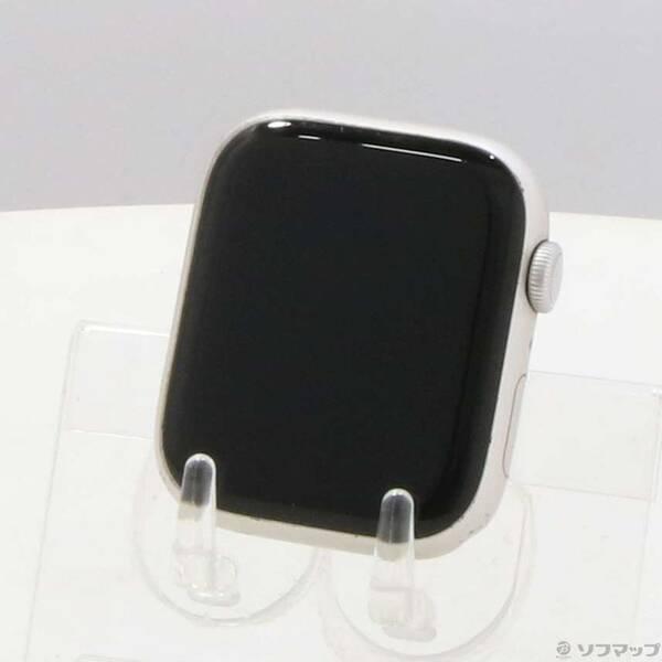 〔中古〕Apple(アップル) Apple Watch Series 8 GPS 45mm スターライトアルミニウムケース バンド無し〔247-ud〕 | 