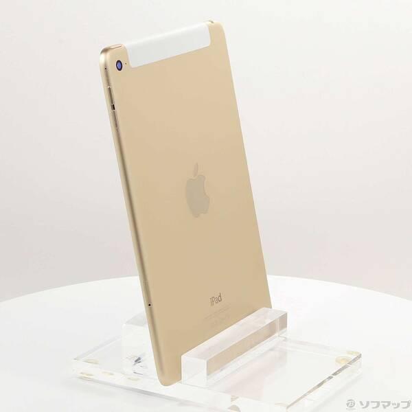 〔中古〕Apple(アップル) iPad mini 4 64GB ゴールド MK752J／A docomoロック解除SIMフリー〔348-ud〕 |  | 03