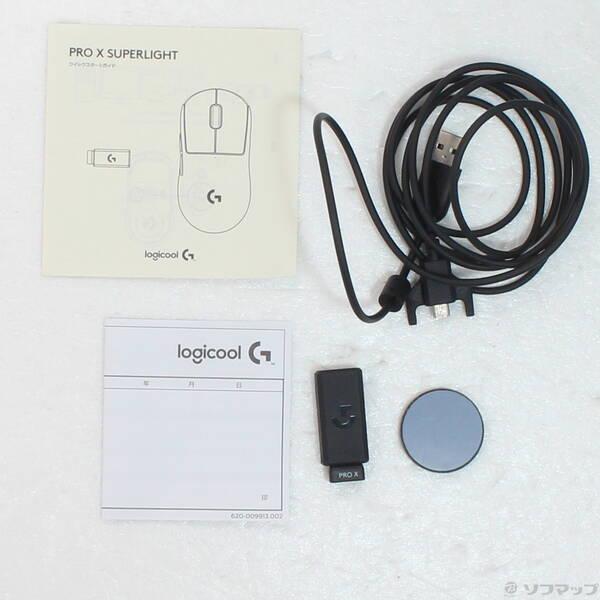 〔中古〕logicool(ロジクール) PRO X SUPERLIGHT ブラック〔262-ud〕 |  | 04