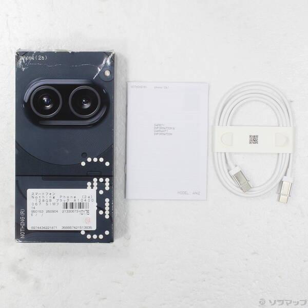 中古〕Nothing Nothing Phone (2a) 128GB ブラック A10400067