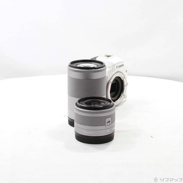 〔中古〕Canon(キヤノン) EOS Kiss M2 ダブルズームキット ホワイト〔262-ud〕 |  | 03