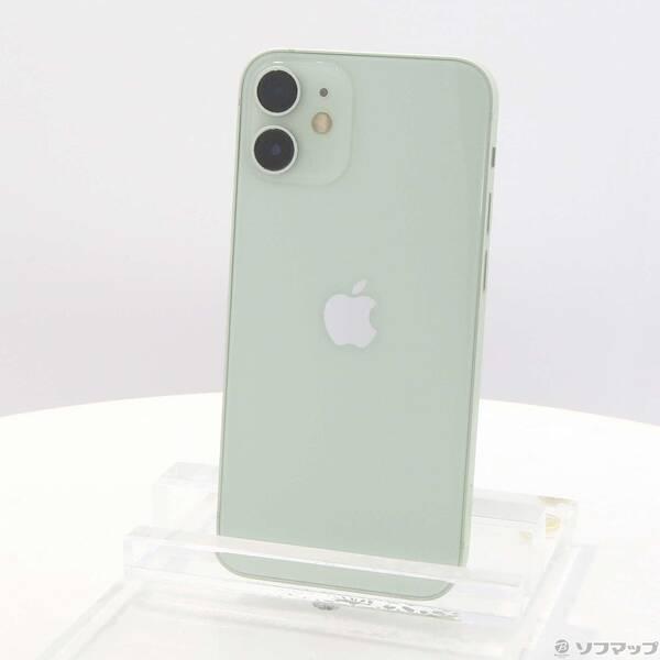 携帯電話本体 iPhone 12 mini 128GB MGDQ3J/A - 5296 中古〕Apple(アップル) iPhone12 mini 128GB グリーン MGDQ3J／A