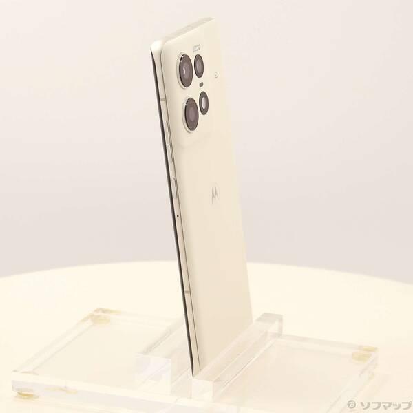 Motorola edge 50s Pro バニラクリーム 本体 中古 motorola edge 50s pro A402MO バニラクリーム【SoftBank版SIM