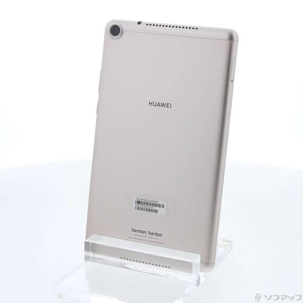 〔中古〕HUAWEI(ファーウェイ) MediaPad M5 lite 8 64GB シャンパンゴールド JDN2-W09 Wi-Fi〔348-ud〕 | 