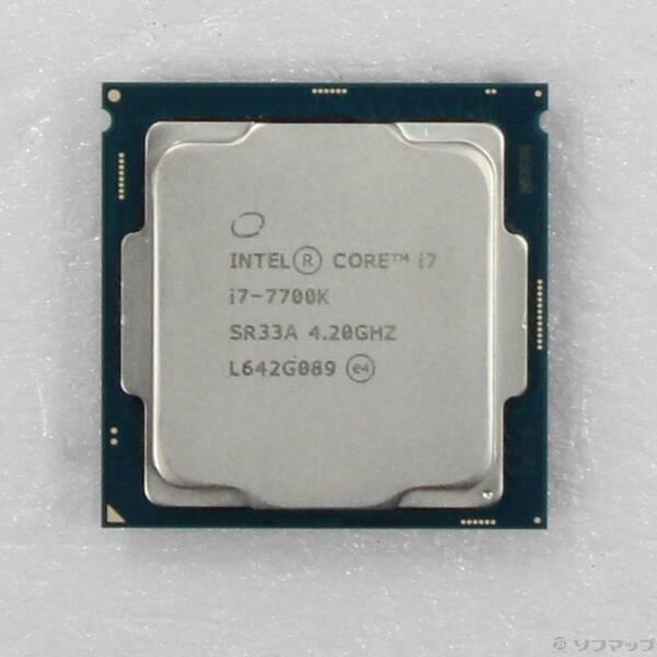 〔中古〕intel(インテル) Core i7 7700K 〔4.2GHz／LGA 1151〕〔262-ud〕 | 