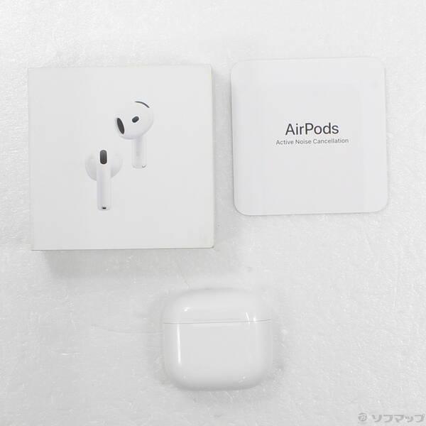 【中古美品】AirPods 4 (ANC) Apple 【中古】AirPods 4 （ANC）ワイヤレス充電ケース【仙台