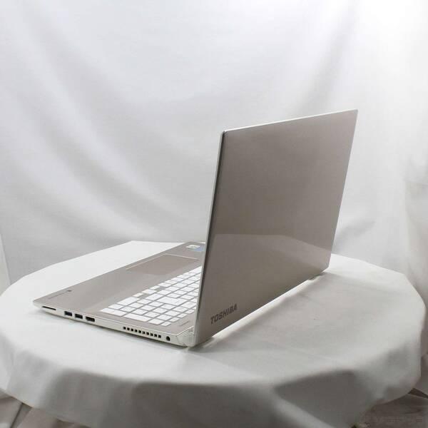 〔中古〕TOSHIBA(東芝) 格安安心パソコン dynabook T55／BG PT55BGP-BJA2 サテンゴールド 〔Windows 10〕〔371-ud〕 |  | 01