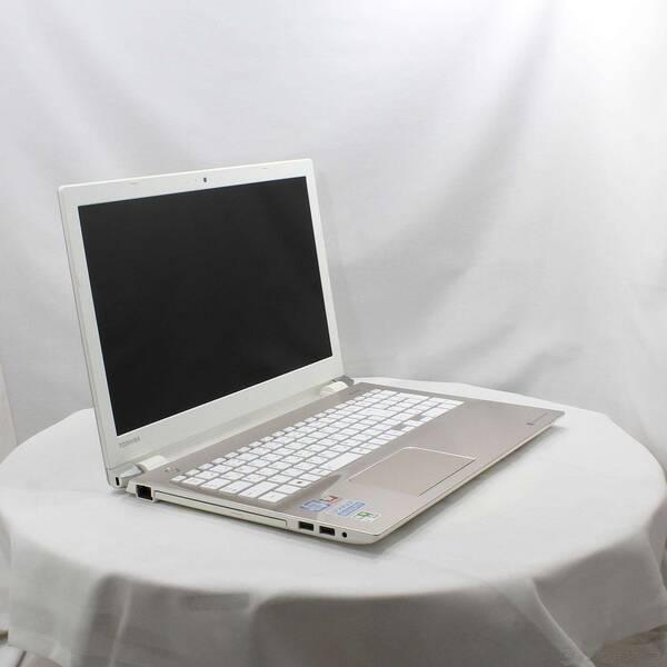 〔中古〕TOSHIBA(東芝) 格安安心パソコン dynabook T55／BG PT55BGP-BJA2 サテンゴールド 〔Windows 10〕〔371-ud〕 |  | 03