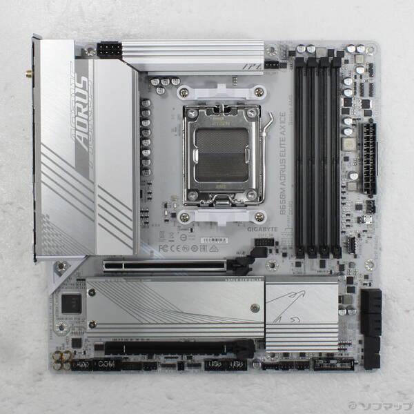 〔中古〕GIGABYTE(ギガバイト) B650M AORUS ELITE AX ICE AM5〔262-ud〕 | 