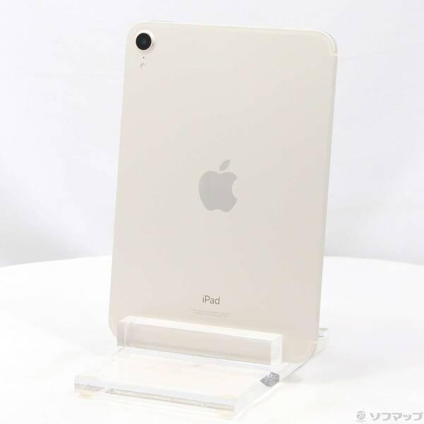 〔中古〕Apple(アップル) iPad mini 第6世代 256GB スターライト MK8H3J／A SIMフリー〔305-ud〕 | 