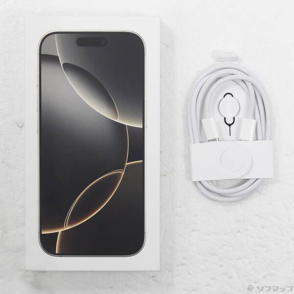 〔中古〕Apple(アップル) iPhone16 Pro 512GB ナチュラルチタニウム MYN73J／A SIMフリー〔262-ud〕 |  | 04