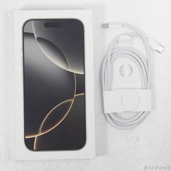 〔中古〕Apple(アップル) iPhone16 Pro 512GB ナチュラルチタニウム MYN73J／A SIMフリー〔258-ud〕 |  | 04