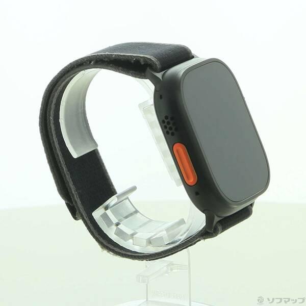〔中古〕Apple(アップル) Apple Watch Ultra 2 GPS + Cellular 49mm ブラックチタニウムケース ブラックトレイルループ〔305-ud〕 |  | 03