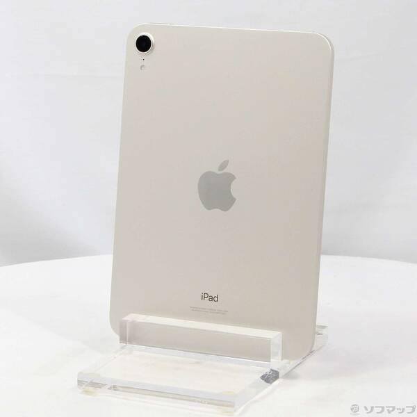 〔中古〕Apple(アップル) iPad mini 第6世代 256GB スターライト MK7V3J／A Wi-Fi〔305-ud〕 | 