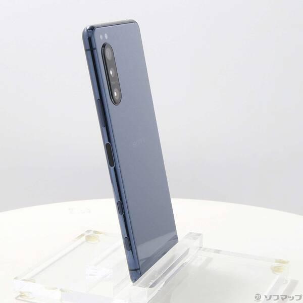 〔中古〕SONY(ソニー) Xperia 5 II 128GB ブルー SOG02 auロック解除SIMフリー〔377-ud〕 |  | 03