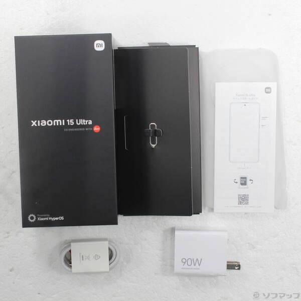 〔中古〕Xiaomi(シャオミ) Xiaomi 15 Ultra 512GB ホワイト MZB0JJYJP SIMフリー〔377-ud〕 |  | 04