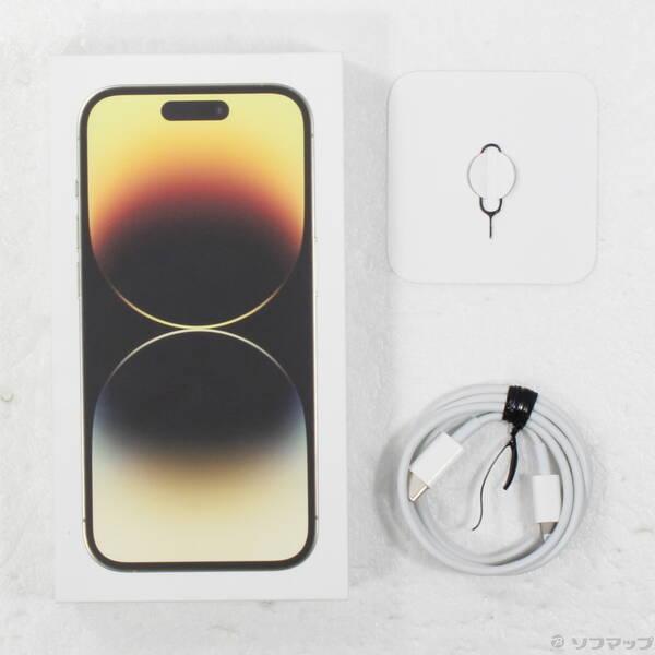 中古〕Apple(アップル) iPhone14 Pro 256GB ゴールド MQ173J／A