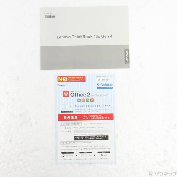 〔中古〕Lenovo(レノボジャパン) ThinkBook 13x Gen 4 21KR0009JP ルナグレー〔349-ud〕 |  | 04