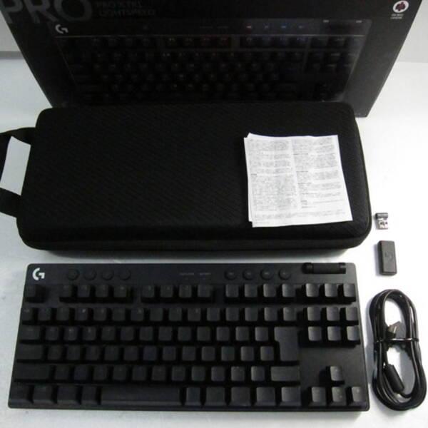 〔中古〕logicool(ロジクール) PRO X TKL G-PKB-003WL LNBK ブラック 赤軸〔262-ud〕 | 