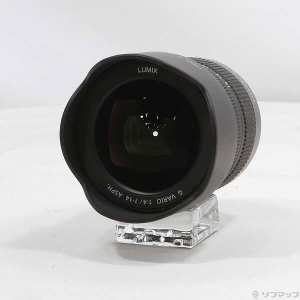 〔中古〕Panasonic(パナソニック) LUMIX G Vario 7-14mm F4.0 ASPH. (H-F007014) (レンズ)〔269-ud〕 | 