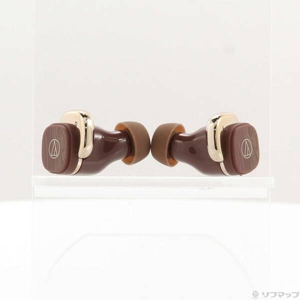 〔中古〕audio-technica(オーディオテクニカ) 〔展示品〕 ATH-SQ1TW2 BW アンバーブラウン〔269-ud〕 | 