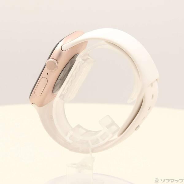 〔中古〕Apple(アップル) Apple Watch Series 10 GPS 46mm ローズゴールドアルミニウムケース ライトブラッシュスポーツバンド〔247-ud〕 |  | 01