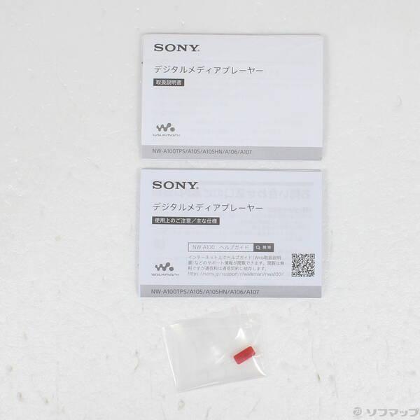 〔中古〕SONY(ソニー) WALKMAN A100シリーズ メモリ16GB+microSD レッド NW-A105 R〔377-ud〕 |  | 04
