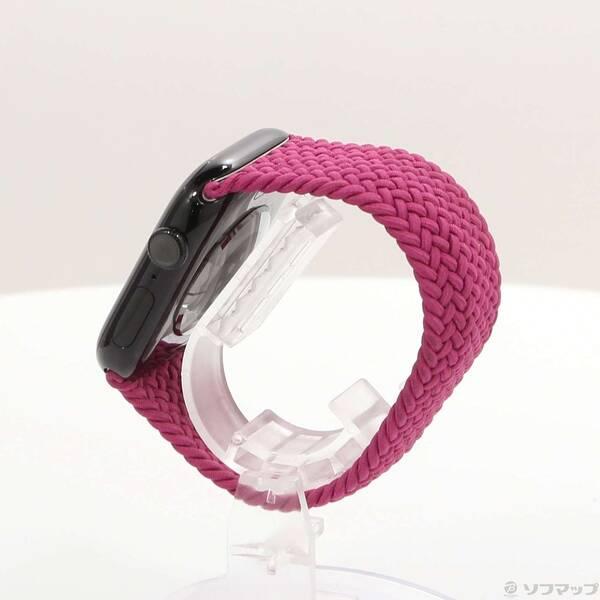 〔中古〕Apple(アップル) Apple Watch Series 10 GPS 46mm ジェットブラックアルミニウムケース マゼンタブレイデッドソロループ〔377-ud〕 |  | 01