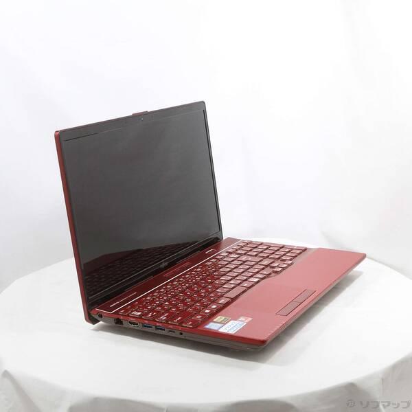 〔中古〕FUJITSU(富士通） LIFEBOOK AH53／C2 FMVA53C2R ガーネットレッド 〔Windows 10〕〔377-ud〕 |  | 03