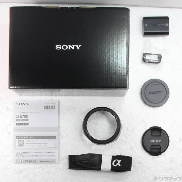 〔中古〕SONY(ソニー) 期間特価対象品 α6700 高倍率ズームレンズキット ILCE-6700M〔295-ud〕 |  | 05