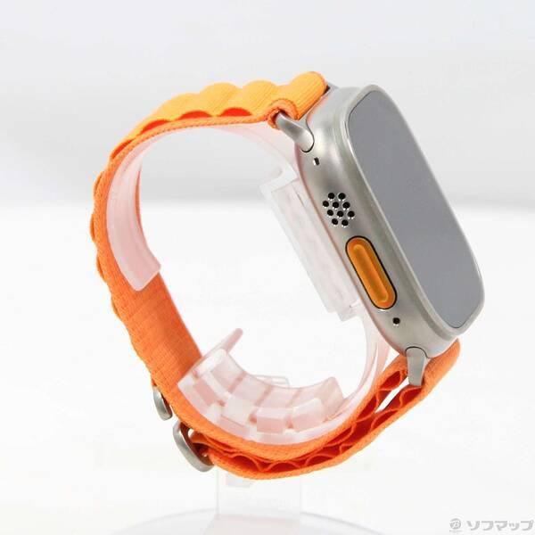 〔中古〕Apple(アップル) Apple Watch Ultra GPS + Cellular 49mm チタニウムケース オレンジアルパインループ〔377-ud〕 |  | 03