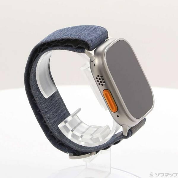 〔中古〕Apple(アップル) Apple Watch Ultra 2 GPS + Cellular 49mm チタニウムケース ブルーアルパインループ〔377-ud〕 |  | 03