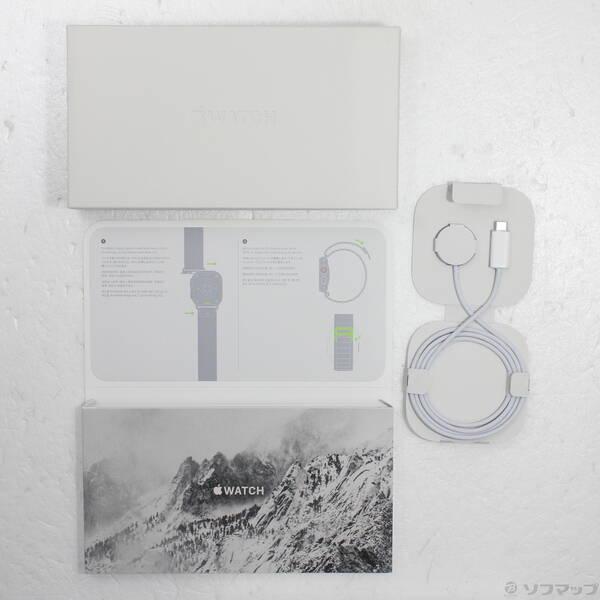 〔中古〕Apple(アップル) Apple Watch Ultra 2 GPS + Cellular 49mm チタニウムケース ブルーアルパインループ〔377-ud〕 |  | 04