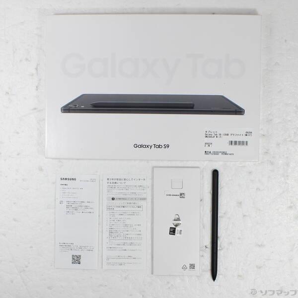 〔中古〕GALAXY 〔展示品〕 Galaxy Tab S9 128GB グラファイト SM-X710NZAAXJP Wi-Fi〔344-ud〕 |  | 04