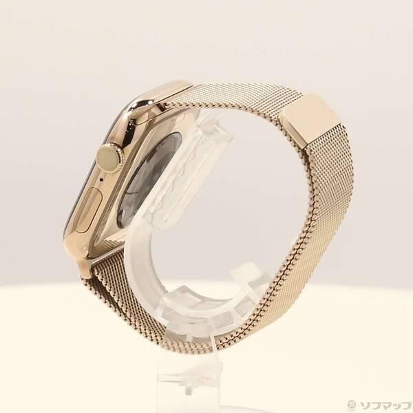 〔中古〕Apple(アップル) 〔展示品〕 Apple Watch Series 10 GPS + Cellular 46mm ゴールドチタニウムケース ゴールドミラネーゼループ〔377-ud〕 |  | 01