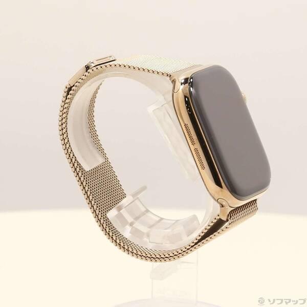 〔中古〕Apple(アップル) 〔展示品〕 Apple Watch Series 10 GPS + Cellular 46mm ゴールドチタニウムケース ゴールドミラネーゼループ〔377-ud〕 |  | 03