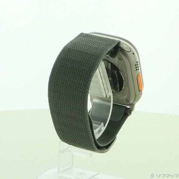 〔中古〕Apple(アップル) Apple Watch Ultra GPS + Cellular 49mm チタニウムケース グリーンアルパインループ〔305-ud〕 |  | 02