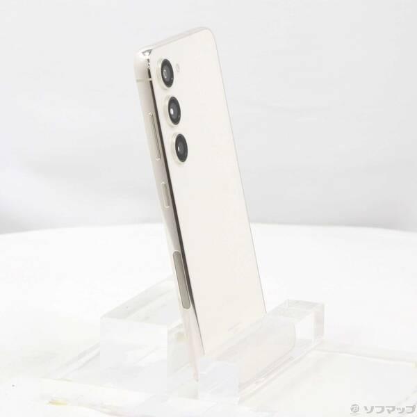 Samsung Galaxy S23 クリーム 本体 SCG19 美品 Galaxy S23 SCG19 au クリーム 送料無料 即決 本体 c11483